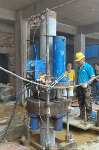 大同灵丘县静压桩加固
