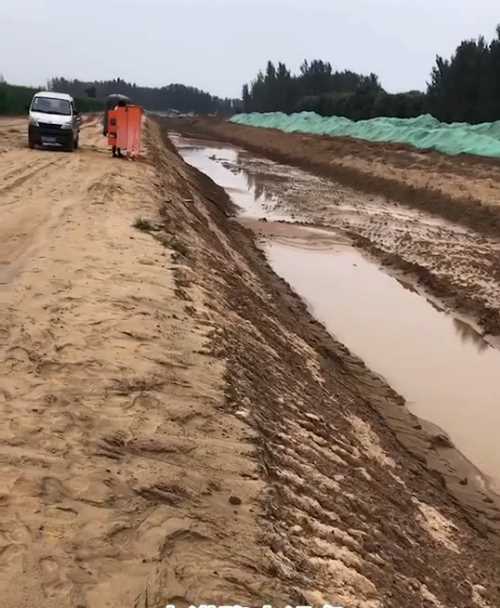 大同灵丘县河道降水